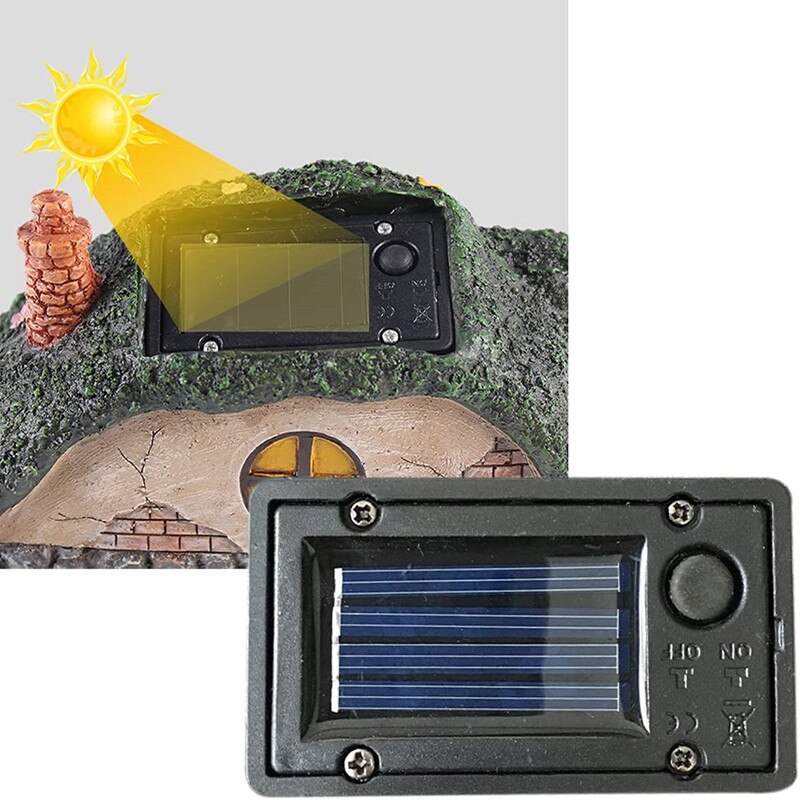 3/4/5pcs 태양 빛 배터리 상자 부품 교체 DIY 테이블 조명 파티오 장식 홈 태양 램프 액세서리